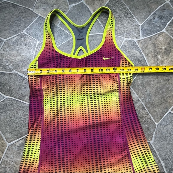 Nike Dri-Fit Racerback Tank Top with Shelf Bra - Picture 7 of 12